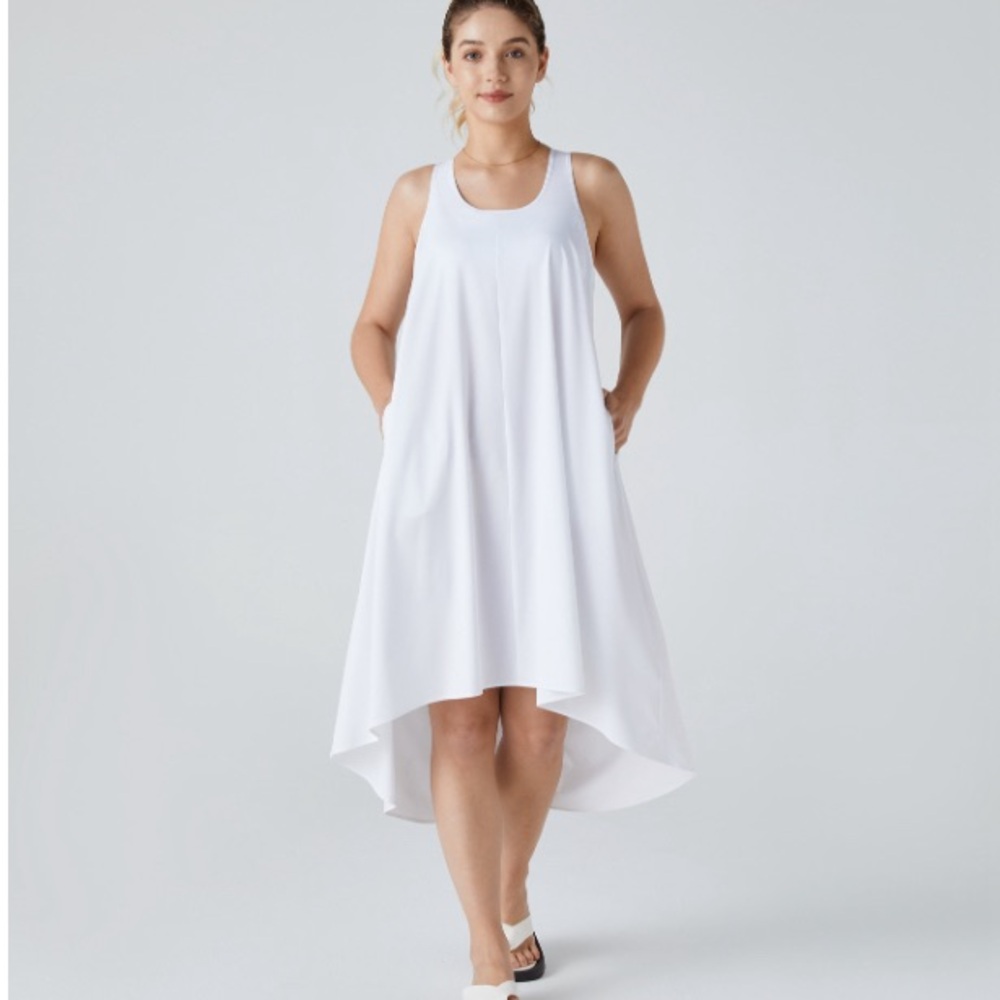 White Halara dress